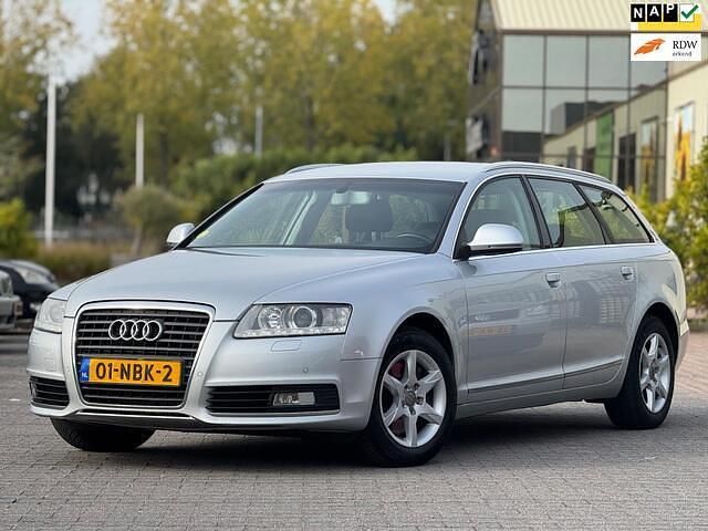 Grijs Gebruikt 2010 Audi A6 Stationwagen | € 4.495 (Eerlijke prijs) - Afbeelding 1/4