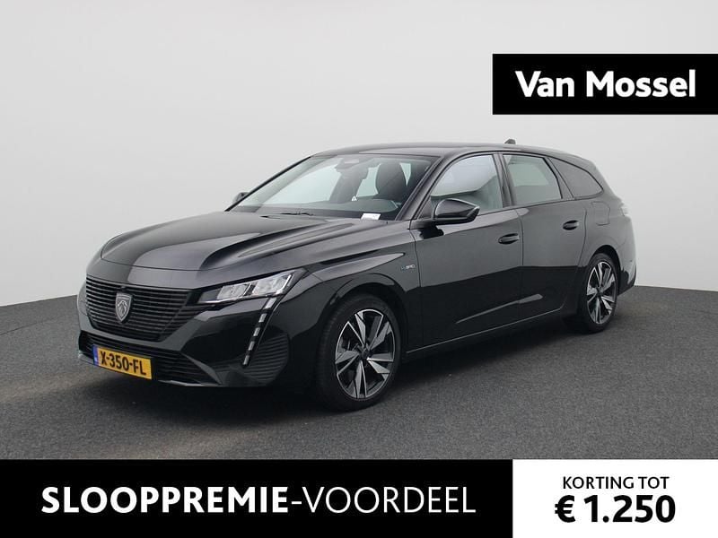 Zwart Gebruikt 2023 Peugeot 308 SW Business-Line Stationwagen | € 24.945 (Goede deal) - Afbeelding 1/3