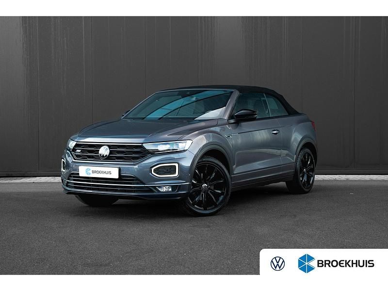 Grijs Occasion 2021 VW T-Roc Cabriolet R-line Cabriolet | € 30.445 (Eerlijke prijs) - Afbeelding 1/4