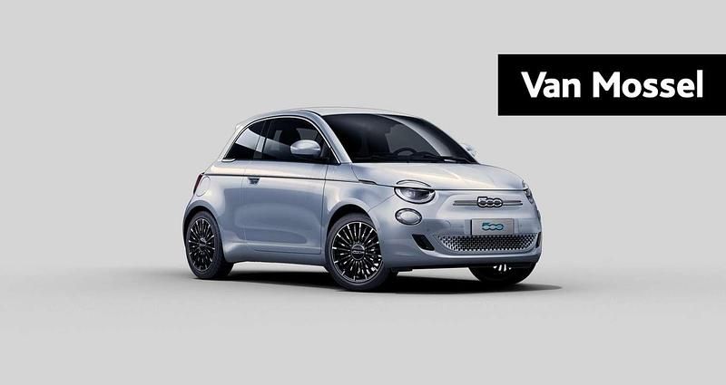 Geel Nieuw 2025 Fiat 500e La Prima Hatchback | € 30.990 (Duur) - Afbeelding 1/4