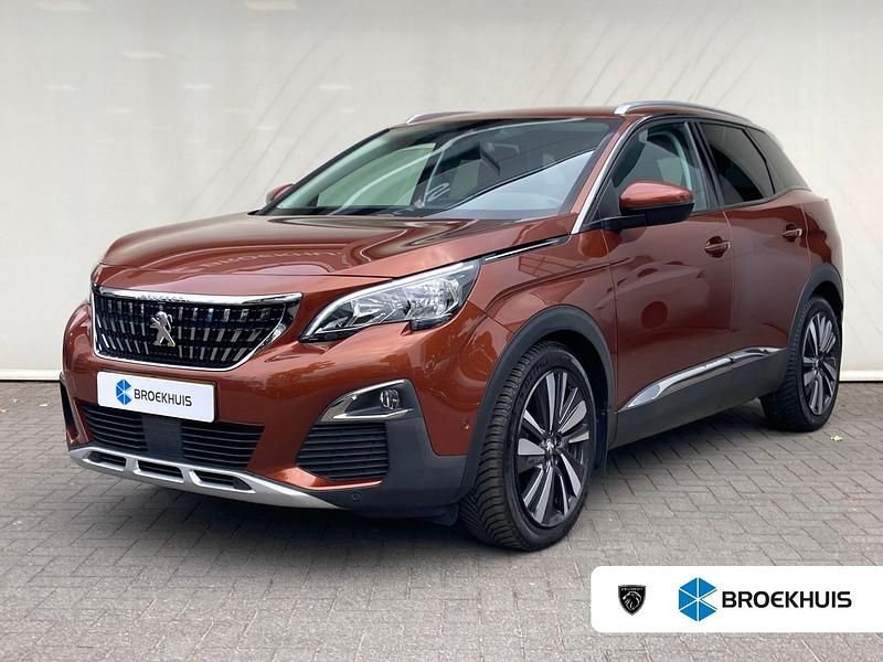 Bruin Gebruikt 2019 Peugeot 3008 Allure SUV | € 19.945 (Eerlijke prijs) - Afbeelding 1/4
