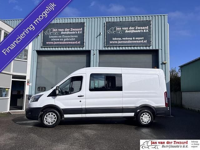 Wit Gebruikt 2021 Ford Transit Ambiente Van | € 17.500 (Eerlijke prijs) - Afbeelding 1/4