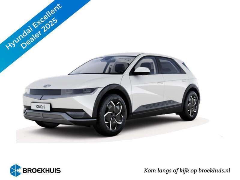 Wit Nieuw 2025 Hyundai Ioniq 5 Style SUV | € 39.900 (Eerlijke prijs) - Afbeelding 1/4