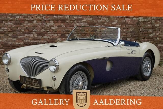 Wit Gebruikt 1953 Austin Healey 100 Cabriolet | € 98.000 - Afbeelding 1/4