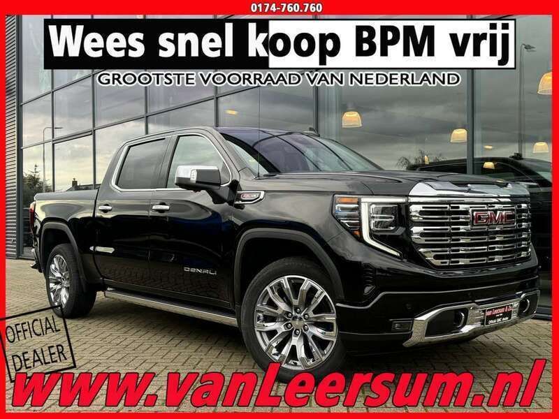 Zwart Nieuw 2024 GMC Sierra Van | € 80.200 - Afbeelding 1/4
