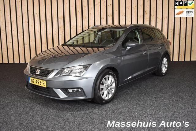 Grijs Gebruikt 2017 Seat Leon ST Business Stationwagen | € 9.450 (Eerlijke prijs) - Afbeelding 1/4