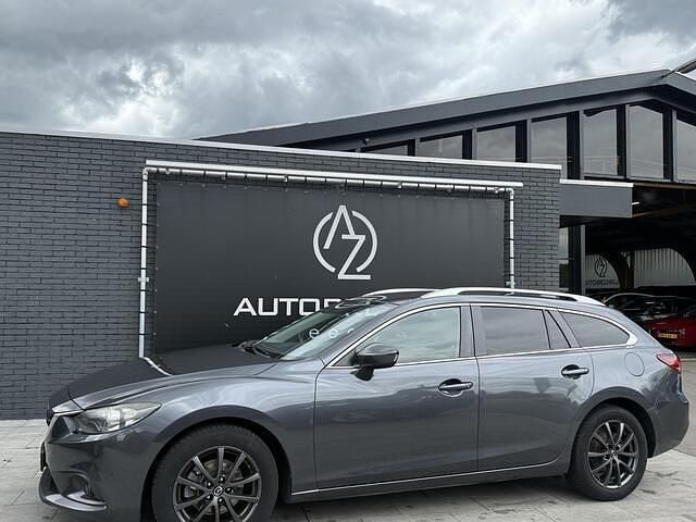 Grijs Gebruikt 2014 Mazda 6 Stationwagen | € 2.999 (Super prijs) - Afbeelding 1/4