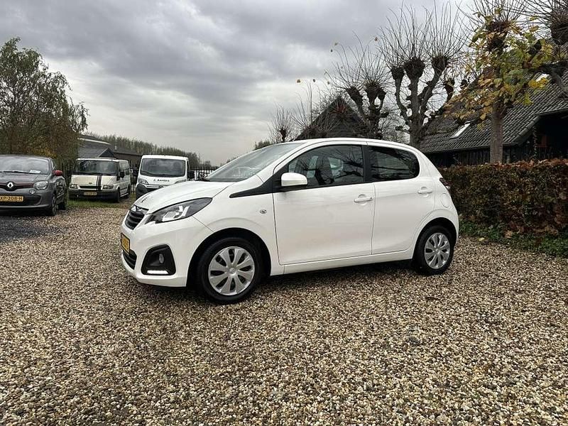 Wit Gebruikt 2018 Peugeot 108 Active Hatchback | € 6.600 (Goede deal) - Afbeelding 1/4