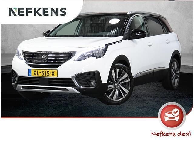 Wit Gebruikt 2019 Peugeot 5008 Premium MPV | € 23.720 (Duur) - Afbeelding 1/4