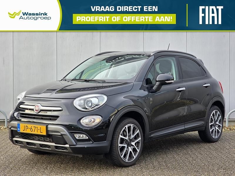 Zwart Occasion 2016 Fiat 500X Lounge SUV | € 12.950 (Eerlijke prijs) - Afbeelding 1/4