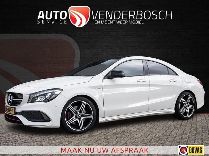 Wit Occasion 2017 Mercedes CLA250 Prestige Sedan | € 21.990 (Goede deal) - Afbeelding 1/4
