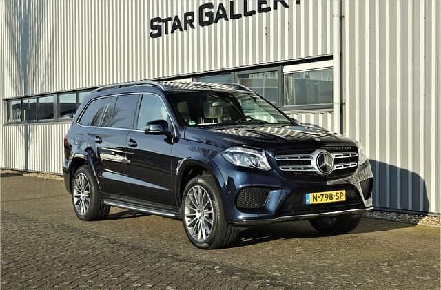 Blauw Occasion 2015 Mercedes GLS400 AMG SUV | € 49.950 - Afbeelding 1/4