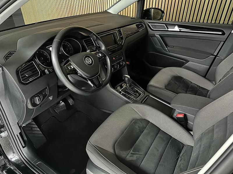 Occasion VW Golf Sportsvan Highline 125 PK (91 kW) 2015 Zwart MPV