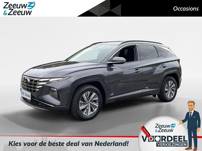 Dark knight pearl (yg7) Gebruikt 2021 Hyundai Tucson Comfort SUV | € 26.950 (Super prijs) - Afbeelding 1/4