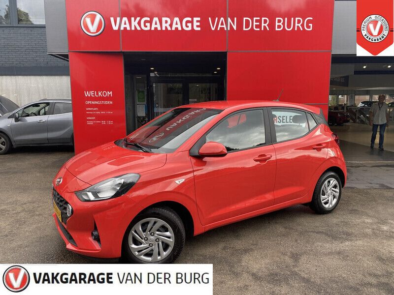 Rood Gebruikt 2021 Hyundai i10 Premium Hatchback | € 14.950 (Eerlijke prijs) - Afbeelding 1/4
