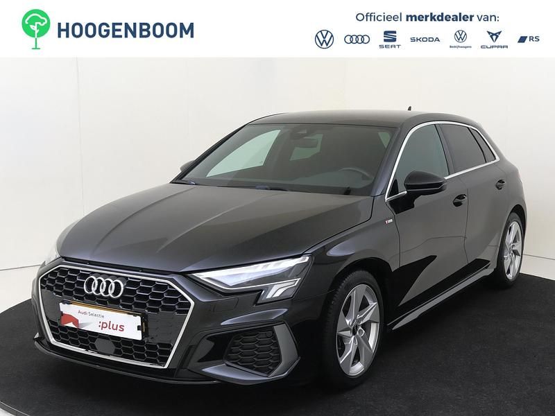 Occasion Audi A3 Sportback S-Line 110 PK (80 kW) 2021 Zwart Hatchback