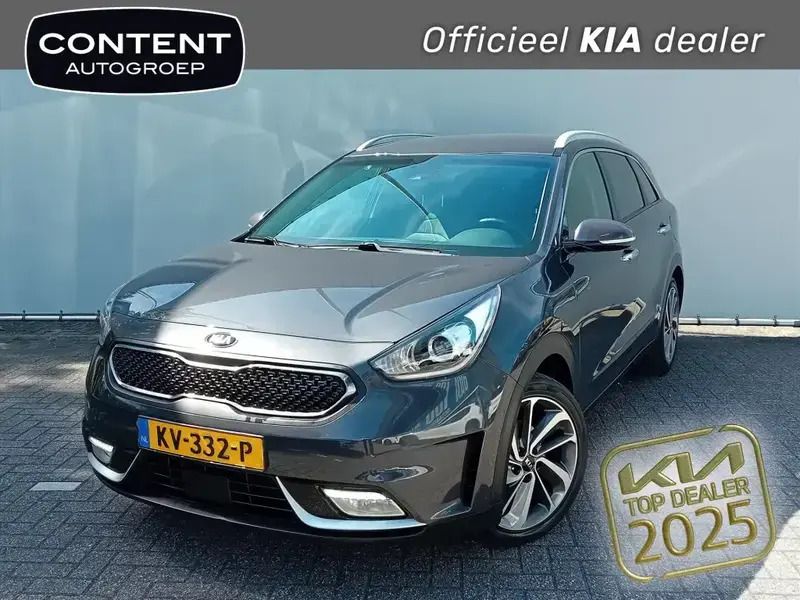 Grijs Gebruikt 2016 Kia Niro SUV | € 17.440 (Iets duurder) - Afbeelding 1/4