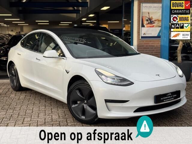 Wit Gebruikt 2019 Tesla Model 3 Long Range Sedan | € 20.500 (Eerlijke prijs) - Afbeelding 1/4