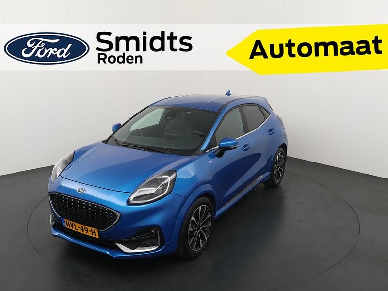Blauw Gebruikt 2021 Ford Puma ST-Line X SUV | € 24.545 (Iets duurder) - Afbeelding 1/4