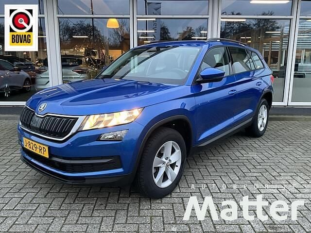 Blauw Gebruikt 2020 Skoda Kodiaq Ambition SUV | € 26.995 (Super prijs) - Afbeelding 1/4