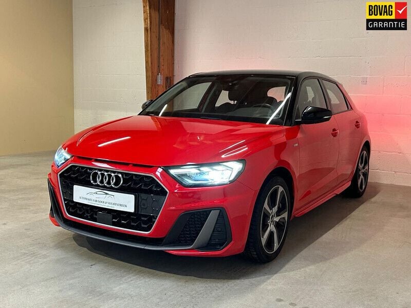 Rood Gebruikt 2021 Audi A1 Sportback S-Line Hatchback | € 21.995 (Eerlijke prijs) - Afbeelding 1/4