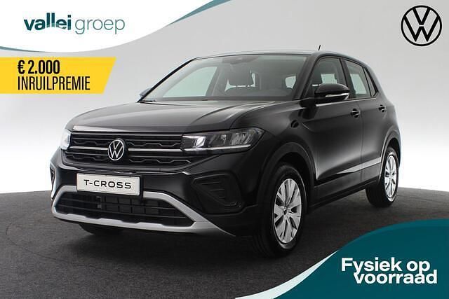 Zwart Nieuw 2025 VW T-Cross Edition SUV | € 29.234 (Goede deal) - Afbeelding 1/4