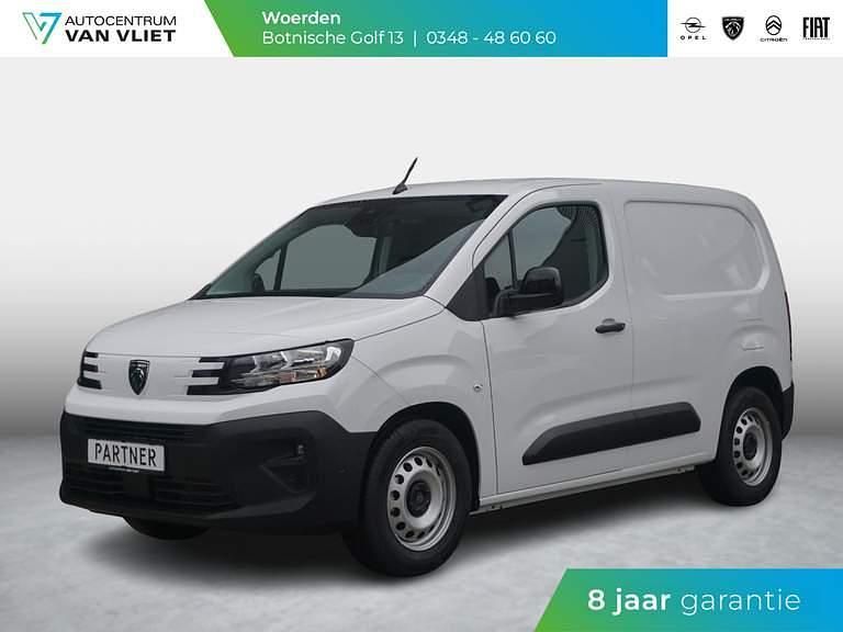 Icy white (licht wit) Nieuw 2025 Peugeot E-Partner MPV | € 26.995 (Eerlijke prijs) - Afbeelding 1/4