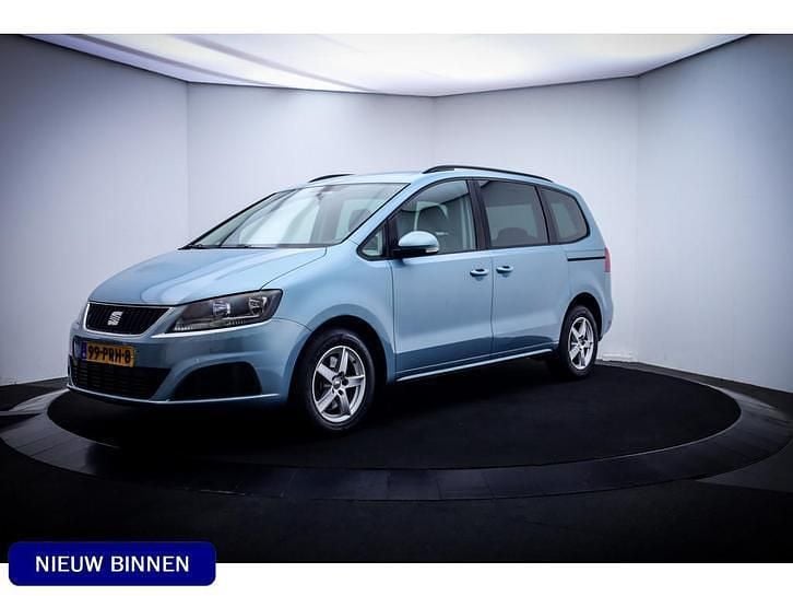 Blauw Gebruikt 2011 Seat Alhambra Reference MPV | € 6.950 (Eerlijke prijs) - Afbeelding 1/4