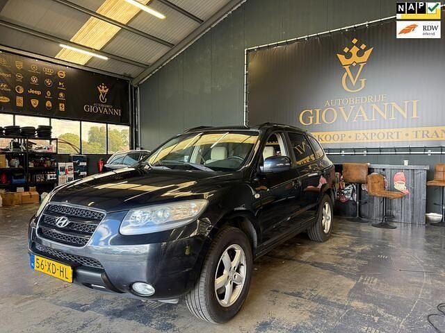 Zwart Gebruikt 2007 Hyundai Santa Fe Dynamiq SUV | € 3.250 (Eerlijke prijs) - Afbeelding 1/4