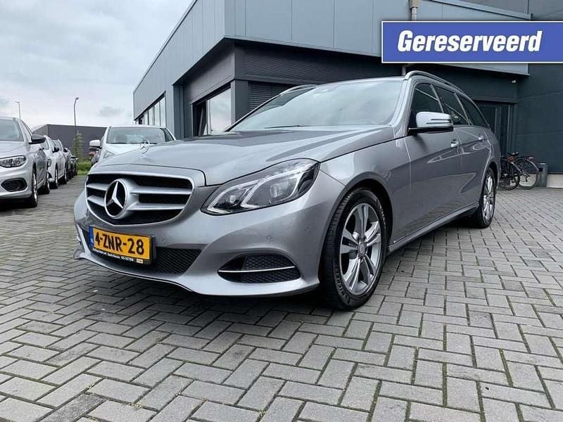 Occasion Mercedes E200 Ambition 184 PK (135 kW) 2014 Grijs Stationwagen