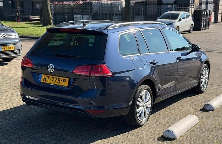 Occasion VW Golf VII Comfortline 110 PK (80 kW) 2016 Blauw Stationwagen