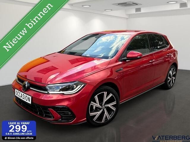 Rood Gebruikt 2023 VW Polo R-line Hatchback | € 18.445 (Super prijs) - Afbeelding 1/4
