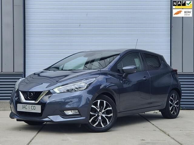 Grijs Gebruikt 2019 Nissan Micra N-Connecta Hatchback | € 10.850 (Eerlijke prijs) - Afbeelding 1/4