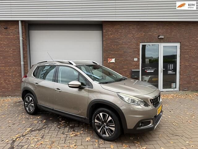 Grijs Gebruikt 2017 Peugeot 2008 SUV | € 6.499 (Super prijs) - Afbeelding 1/4