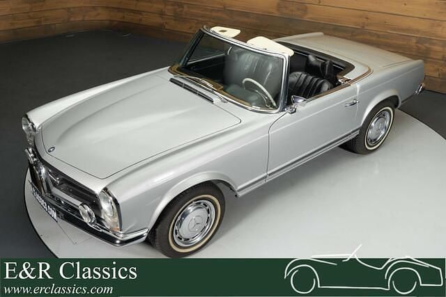 Grijs Occasion 1968 Mercedes SL280 Cabriolet | € 129.950 - Afbeelding 1/4