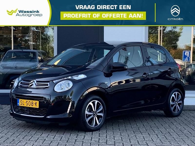 Zwart Gebruikt 2018 Citroën C1 Shine Hatchback | € 14.435 (Iets duurder) - Afbeelding 1/4