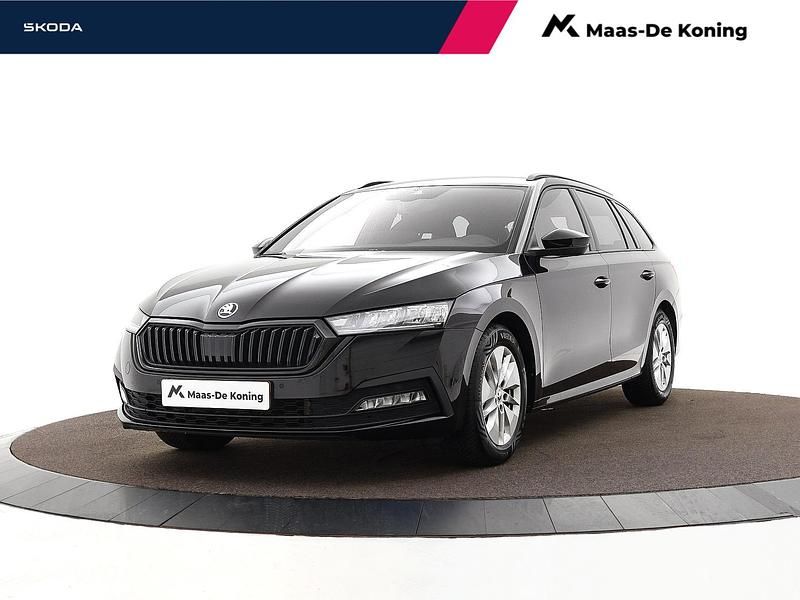 Zwart Occasion 2023 Skoda Octavia Business Line Stationwagen | € 25.440 (Eerlijke prijs) - Afbeelding 1/4