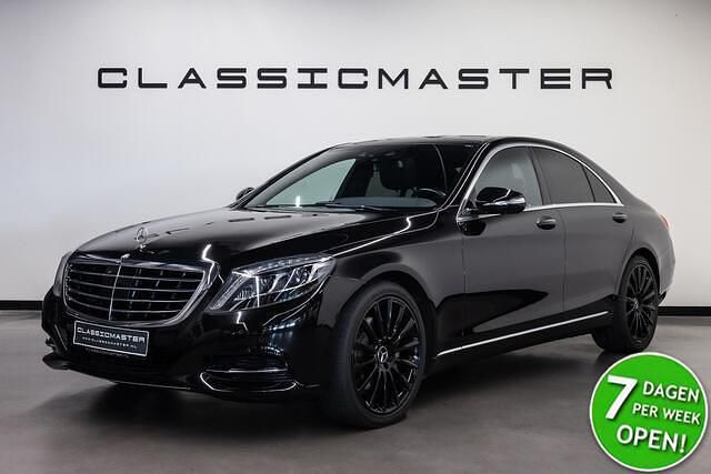 Zwart Gebruikt 2014 Mercedes S400 AMG Sedan | € 36.950 (Eerlijke prijs) - Afbeelding 1/4