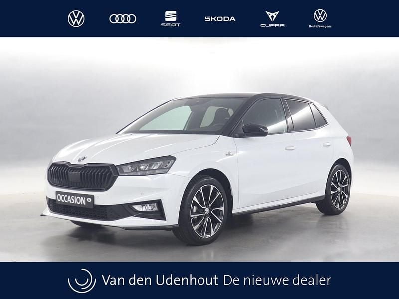 Wit Gebruikt 2024 Skoda Fabia Monte Carlo Hatchback | € 24.350 (Iets duurder) - Afbeelding 1/4