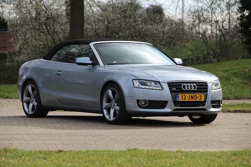 Occasion Audi A5 Cabriolet 211 PK (155 kW) 2009 Zilver Cabriolet