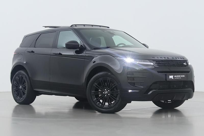 Zwart Nieuw 2025 Land Rover Range Rover evoque Black Edition | € 64.800 (Super prijs) - Afbeelding 1/1