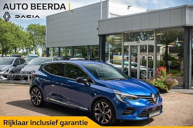 Bleu iron rqh (donker blauw metallic) Gebruikt 2023 Renault Clio V Techno Hatchback | € 21.900 (Eerlijke prijs) - Afbeelding 1/4