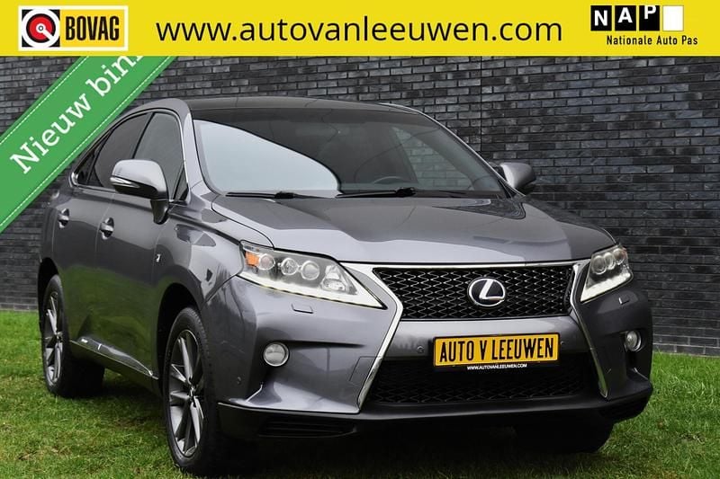 Grijs Gebruikt 2013 Lexus RX450h Sport Line SUV | € 22.920 (Eerlijke prijs) - Afbeelding 1/4