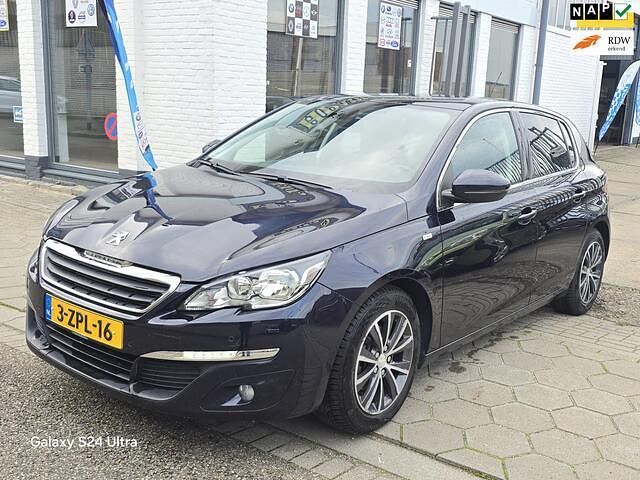 Blauw Gebruikt 2015 Peugeot 308 Style Hatchback | € 6.499 (Goede deal) - Afbeelding 1/4