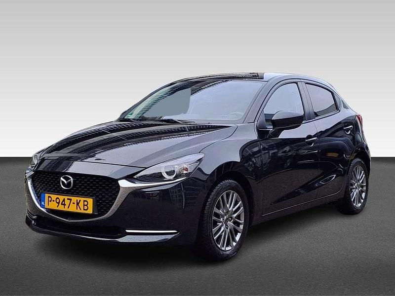Occasion Mazda 2 Luxury 90 PK (66 kW) 2022 Zwart (metallic) Hatchback