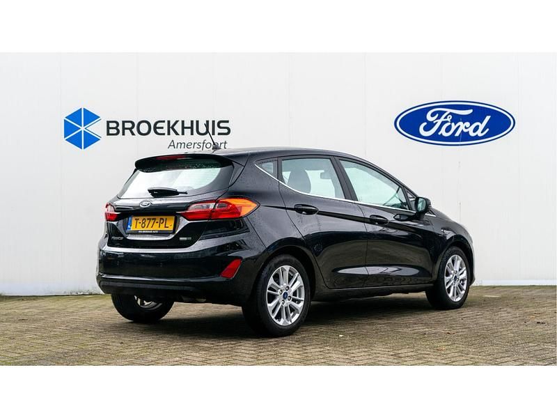 Occasion Ford Fiesta Titanium 125 PK (91 kW) 2023 Zwart Hatchback