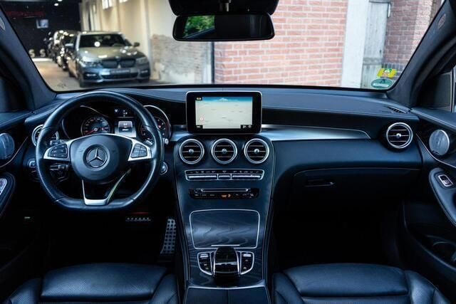 Zwart Gebruikt 2018 Mercedes GLC300 AMG Coupé | € 45.995 (Eerlijke prijs) - Afbeelding 1/4