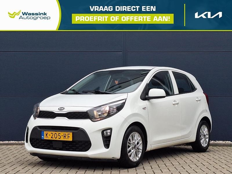 Wit Gebruikt 2021 Kia Picanto Hatchback | € 9.999 (Goede deal) - Afbeelding 1/4