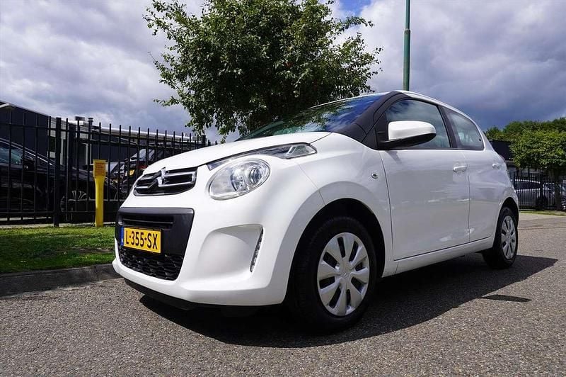 Wit Gebruikt 2021 Citroën C1 Feel Hatchback | € 9.945 (Eerlijke prijs) - Afbeelding 1/4