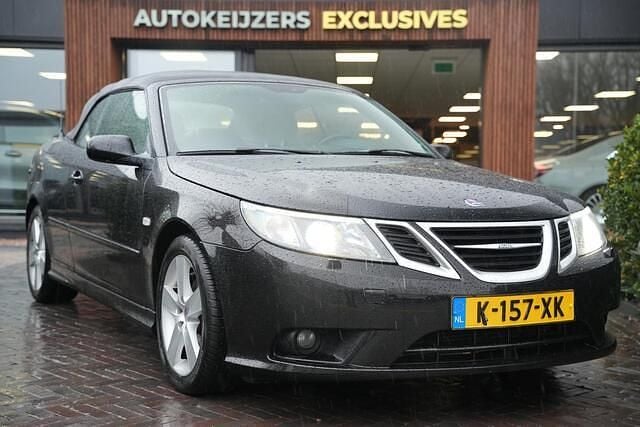 Occasion Saab 9-3 Cabriolet Linear 150 PK (110 kW) 2009 Zwart Cabriolet